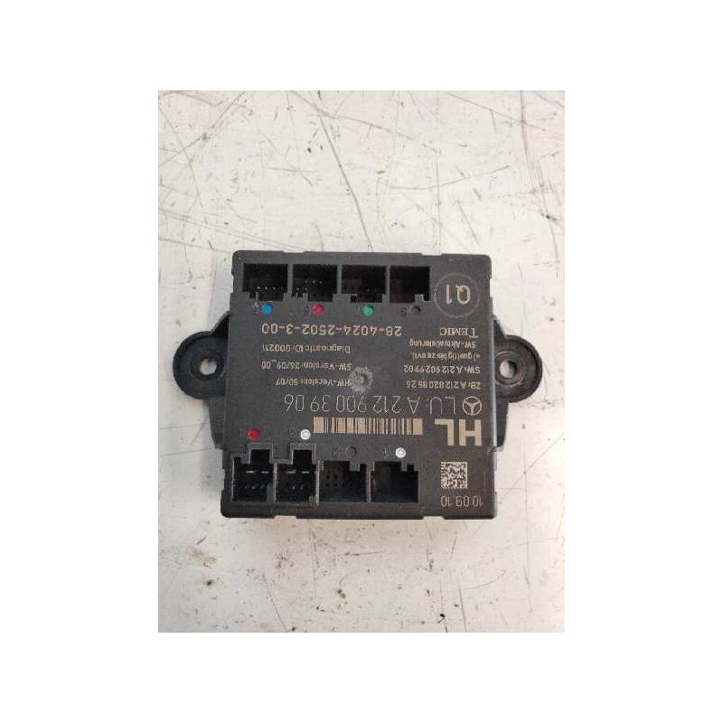 Recambio de motor cierre centralizado trasero izquierdo para mercedes clase c (w204) berlina c 220 cdi blueefficiency (204.002) 