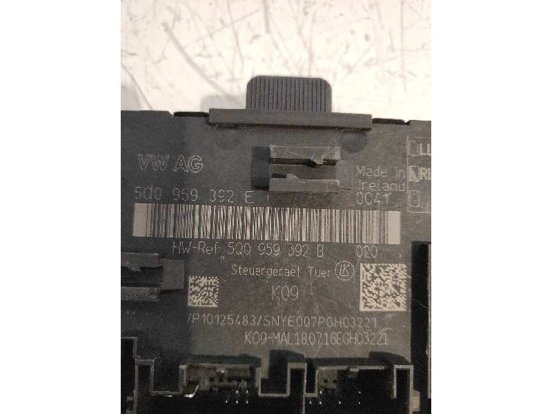 Recambio de modulo electronico para volkswagen golf vii lim. (5g1) business bluemotion tech. referencia OEM IAM 5Q0959392E 5Q095