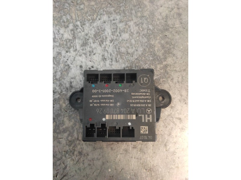 Recambio de modulo electronico para mercedes clase c (w204) familiar 220 t cdi (204.208) referencia OEM IAM A2048700926  