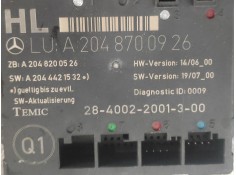 Recambio de modulo electronico para mercedes clase c (w204) familiar 220 t cdi (204.208) referencia OEM IAM A2048700926   2