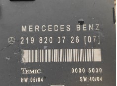 Recambio de modulo electronico para mercedes clase cls (w219) 320 cdi (219.322) referencia OEM IAM 2198200726   2