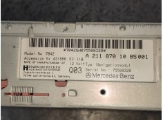 Recambio de sistema audio / radio cd para mercedes clase cls (w219) 320 cdi (219.322) referencia OEM IAM A2118701085   2