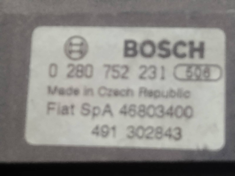 Recambio de potenciometro pedal para alfa romeo 156 sportwagon 1.9 jtd (m) 16v cat referencia OEM IAM 0280752231 46803400 