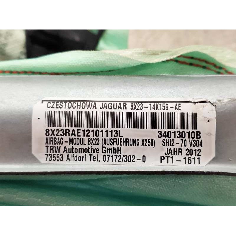 Recambio de airbag cortina delantero derecho para jaguar xf 2.2 diesel referencia OEM IAM 8X2314K159AE  