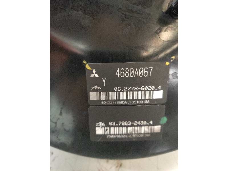 Recambio de servofreno para mitsubishi lancer berlina (cy0) inform referencia OEM IAM 06277860204 4680A067 03786324304