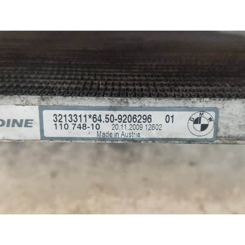 Recambio de condensador / radiador aire acondicionado para bmw serie 1 berlina (e81/e87) 116d referencia OEM IAM 64509206296 110