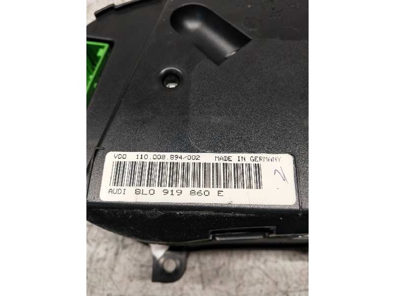 Recambio de cuadro instrumentos para audi a3 (8l) 1.8 t ambiente referencia OEM IAM 110008894 110008002 8L0919860E