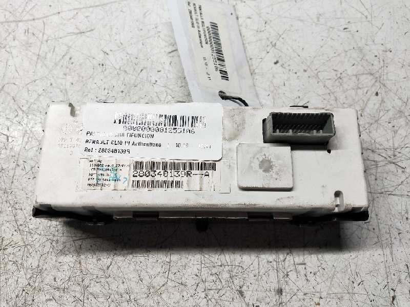Recambio de pantalla multifuncion para renault clio iii authentique referencia OEM IAM 280348139R  