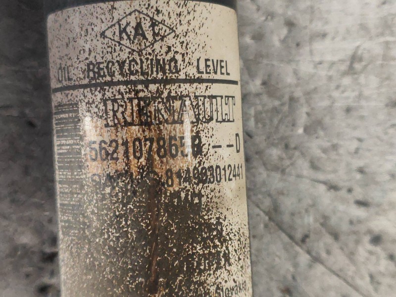 Recambio de amortiguador trasero izquierdo para dacia dokker ambiance referencia OEM IAM 562107865R  