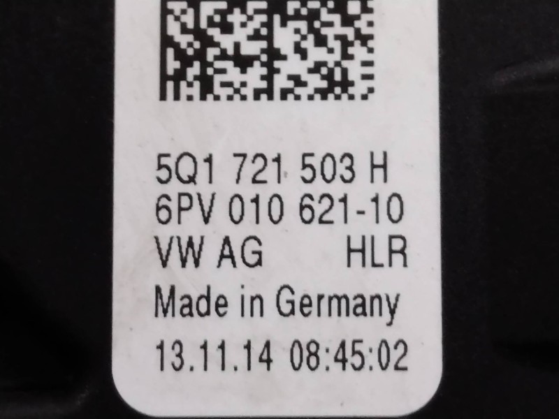 Recambio de potenciometro pedal para audi a3 (8v) 1.6 tdi referencia OEM IAM 6PV01062110 5Q1721503H 
