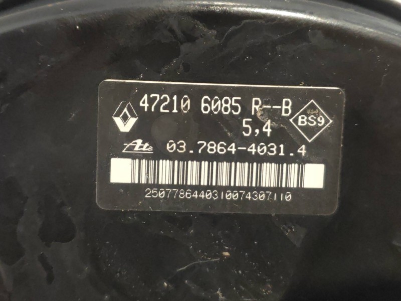 Recambio de servofreno para dacia dokker ambiance referencia OEM IAM 03786440314 472106085RB 