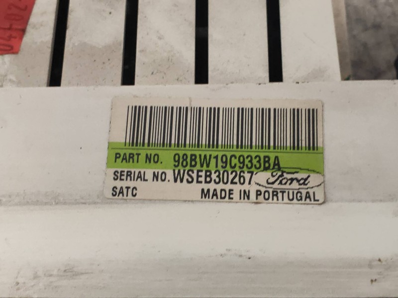 Recambio de mando calefaccion / aire acondicionado para ford cougar (mc) v6 referencia OEM IAM 98BW19C933BA  