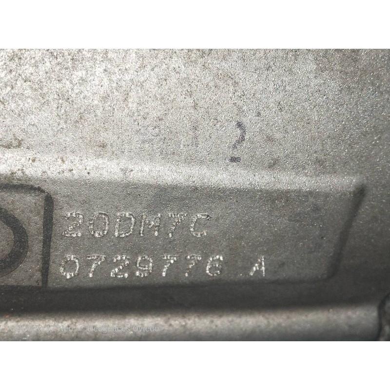 Recambio de caja cambios para peugeot 206 berlina 1.6 hdi fap cat (9hz / dv6ted4) referencia OEM IAM 20DM7C 0729776A  Recambio de caja cambios para peugeot 206 berlina 1.6 hdi fap cat (9hz / dv6ted4) referencia OEM IAM 20DM7C 0729776A