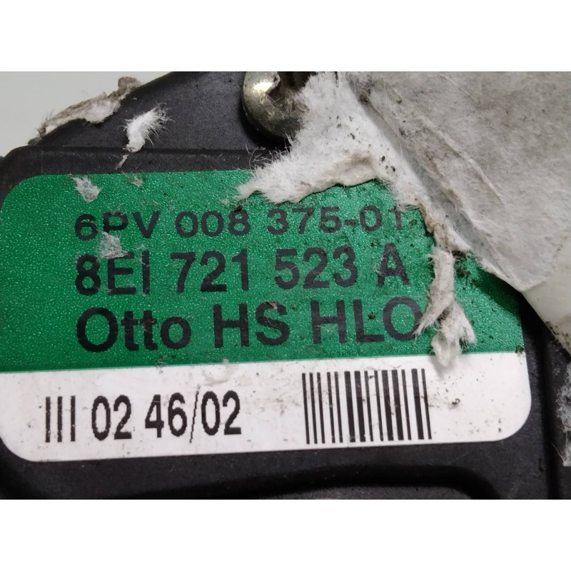 Recambio de potenciometro pedal para audi a4 berlina (8e) 2.0 20v cat (alt) referencia OEM IAM 6PV00837501 8E1721523A 