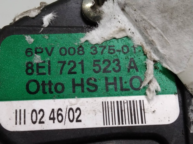 Recambio de potenciometro pedal para audi a4 berlina (8e) 2.0 20v cat (alt) referencia OEM IAM 6PV00837501 8E1721523A 