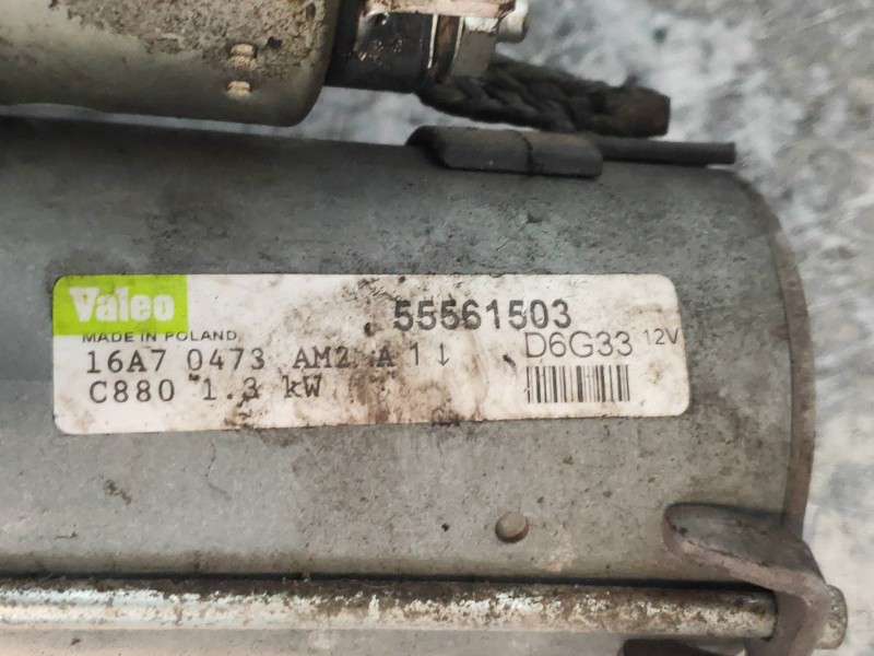 Recambio de motor arranque para suzuki swift berlina (mz) gl (5-ptas.) referencia OEM IAM 55561503 D6G33 