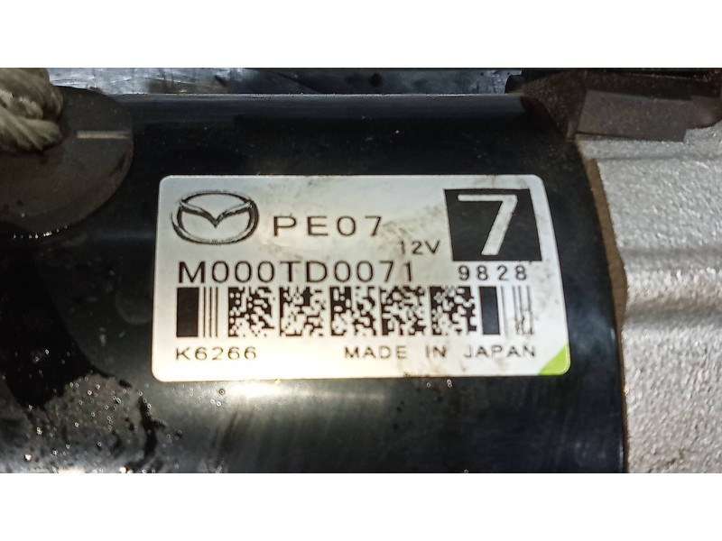 Recambio de motor arranque para mazda cx-30 selection 2wd referencia OEM IAM M000TD0071  
