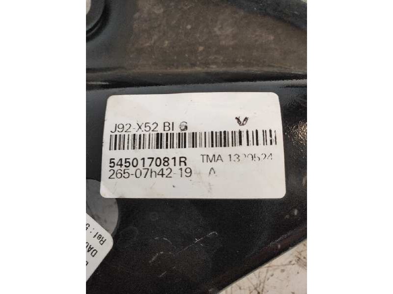Recambio de brazo suspension inferior delantero izquierdo para dacia sandero stepway comfort referencia OEM IAM 545017081R  