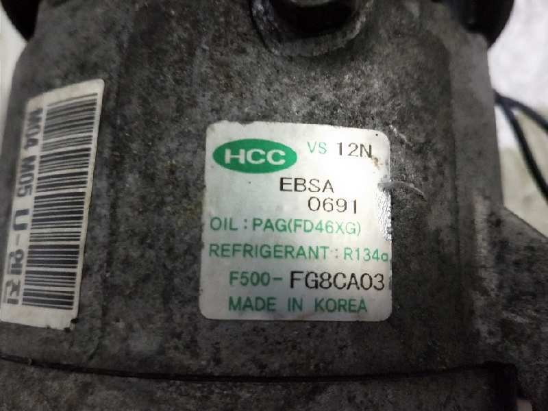 Recambio de compresor aire acondicionado para kia soul referencia OEM IAM FG8CA03 F500 FG46XG Recambio de compresor aire acondicionado para kia soul referencia OEM IAM FG8CA03 F500 FG46XG