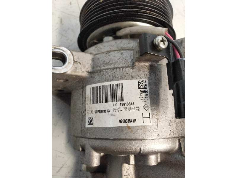 Recambio de compresor aire acondicionado para dacia sandero stepway comfort referencia OEM IAM 9075843673 T99133AA 9260003541R