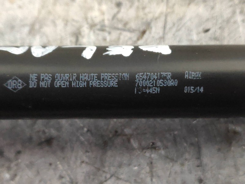 Recambio de amortiguadores capo para dacia dokker ambiance referencia OEM IAM 654704175R  