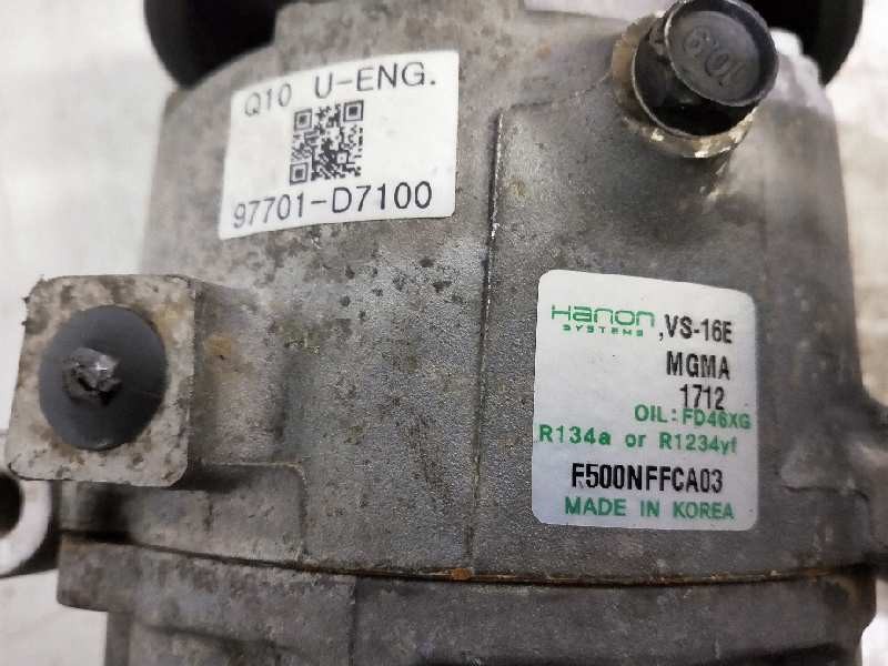 Recambio de compresor aire acondicionado para kia sportage referencia OEM IAM F500NFFCA03 97701D7100 FD46XG Recambio de compresor aire acondicionado para kia sportage referencia OEM IAM F500NFFCA03 97701D7100 FD46XG