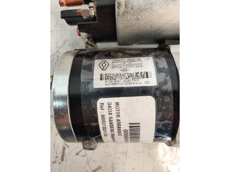 Recambio de motor arranque para dacia sandero stepway comfort referencia OEM IAM M000TD372ZE 233000557R 