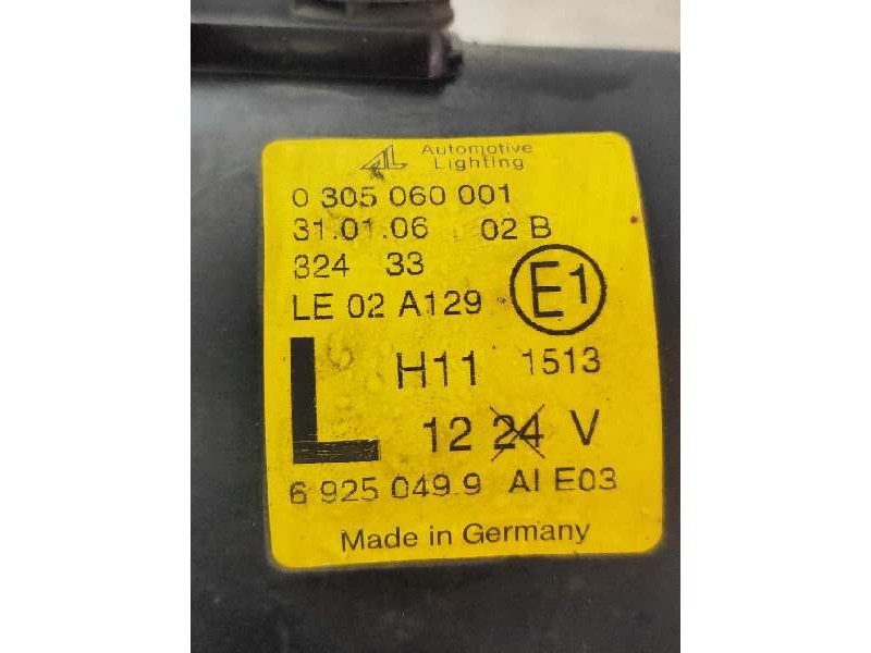 Recambio de faro antiniebla izquierdo para mini mini (r50,r53) one referencia OEM IAM 0305060001 69250499 