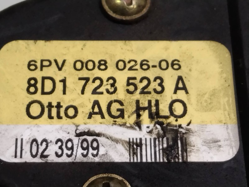 Recambio de potenciometro pedal para audi a6 berlina (4b2) 2.4 v6 30v referencia OEM IAM 6PV00802606 8D1723523A 