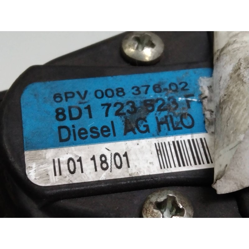 Recambio de potenciometro pedal para audi a6 berlina (4b2) 2.5 v6 24v tdi referencia OEM IAM 6PV00837602 8D1723523F  Recambio de potenciometro pedal para audi a6 berlina (4b2) 2.5 v6 24v tdi referencia OEM IAM 6PV00837602 8D1723523F