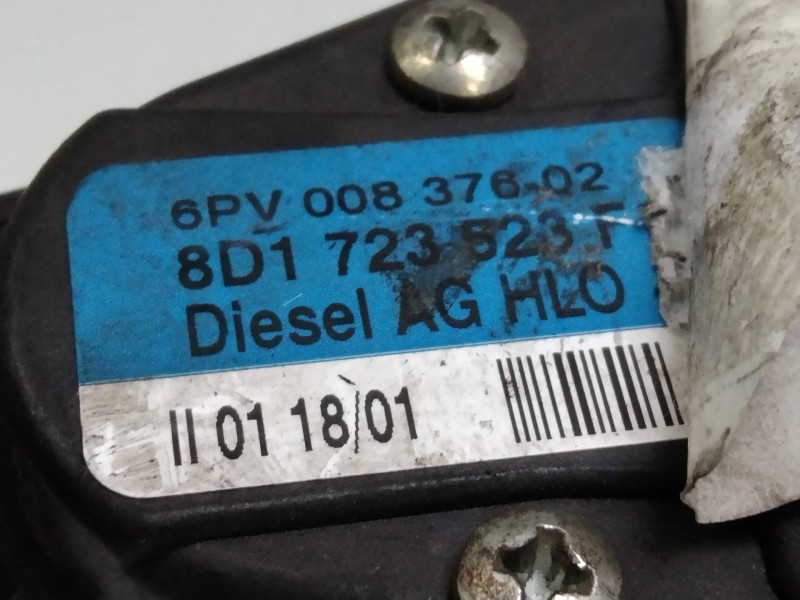 Recambio de potenciometro pedal para audi a6 berlina (4b2) 2.5 v6 24v tdi referencia OEM IAM 6PV00837602 8D1723523F  Recambio de potenciometro pedal para audi a6 berlina (4b2) 2.5 v6 24v tdi referencia OEM IAM 6PV00837602 8D1723523F