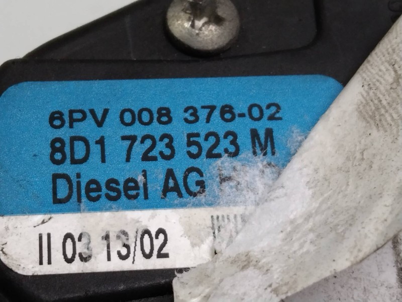 Recambio de potenciometro pedal para audi a6 avant (4b5) 2.5 v6 24v tdi referencia OEM IAM 6PV00837602 8D1723523M 