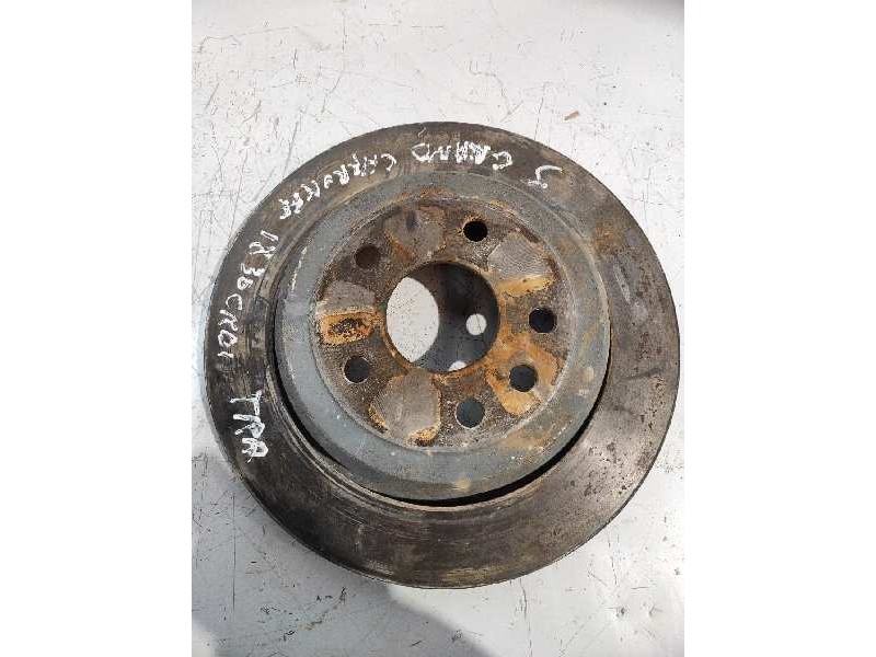 Recambio de disco freno trasero para jeep gr.cherokee (wk) 3.0 crd limited referencia OEM IAM   