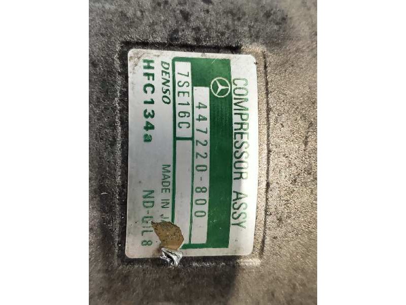 Recambio de compresor aire acondicionado para mercedes clase s (w220) berlina 500 (220.075) referencia OEM IAM 447220800 7SE16C 