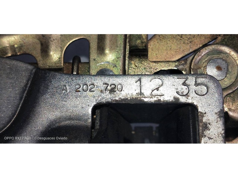 Recambio de motor cierre centralizado delantero derecho para mercedes clase c (w202) berlina 250 diesel (202.125) referencia OEM