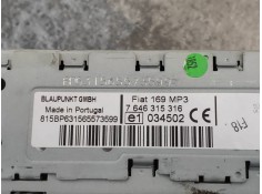 Recambio de sistema audio / radio cd para fiat panda (169) 1.4 16v 100hp referencia OEM IAM 7646315316   2