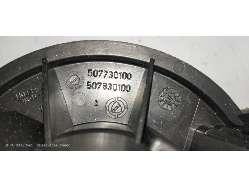 Recambio de motor calefaccion para peugeot bipper básico referencia OEM IAM 507730100 507830100 