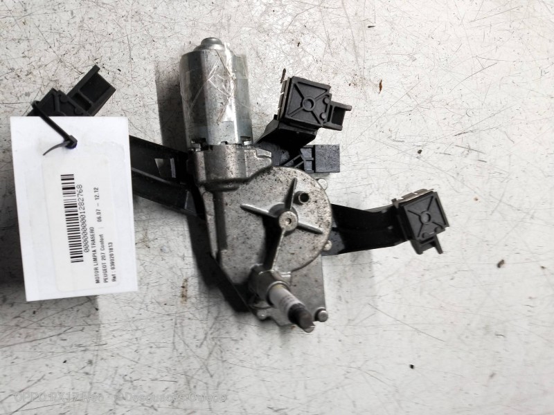 Recambio de motor limpia trasero para peugeot 207 confort referencia OEM IAM 0390201813 9652418780 