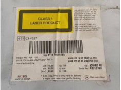 Recambio de sistema audio / radio cd para mercedes sprinterii caja cerrada (desde 01.06) 2.1 cdi cat referencia OEM IAM A9068201 2