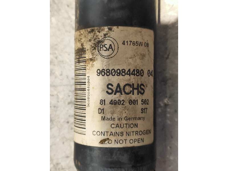 Recambio de amortiguador trasero izquierdo para citroen berlingo station wagon x referencia OEM IAM 814902001502 968098448004 SA