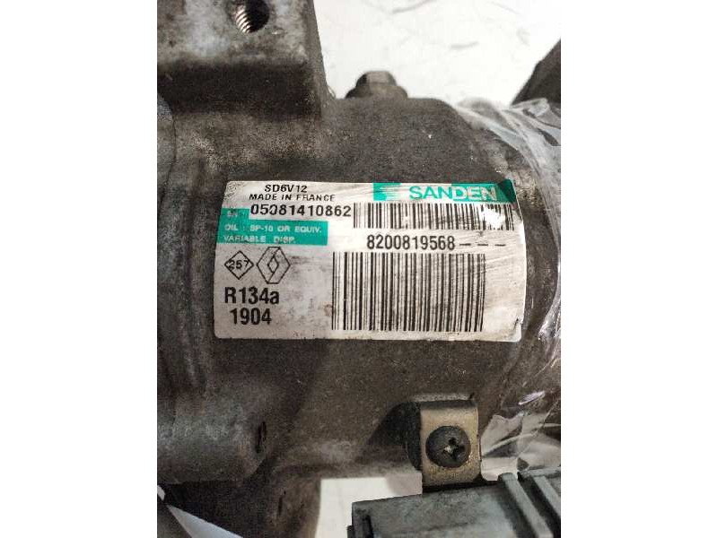 Recambio de compresor aire acondicionado para renault twingo authentique referencia OEM IAM SD6V121904 8200819568 05081410862