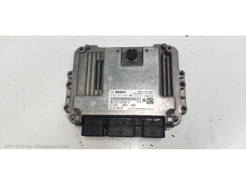 Recambio de centralita motor uce para peugeot bipper básico referencia OEM IAM 0281014444 9666432480 9661586080