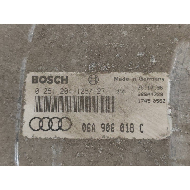 Recambio de centralita motor uce para audi a3 (8l) 1.8 ambiente referencia OEM IAM 0261204126 0261204127 06A906018C