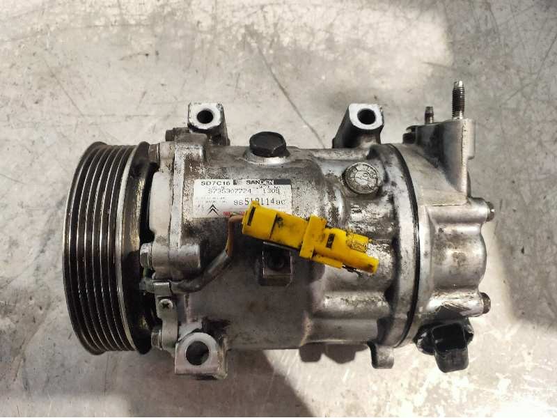 Recambio de compresor aire acondicionado para citroen c4 picasso sx referencia OEM IAM SD7C161309 9651911480 SANDEN
