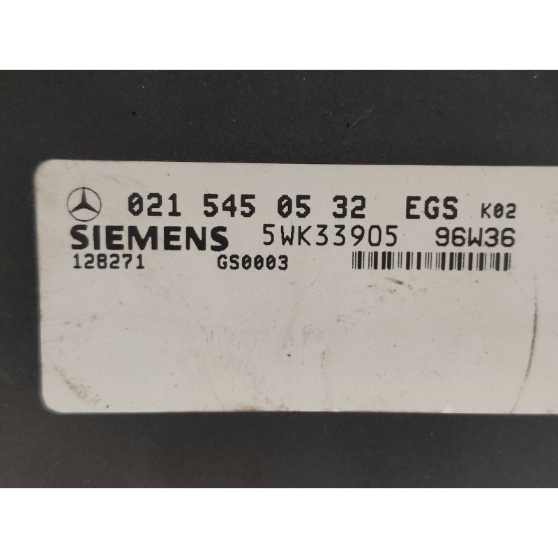 Recambio de centralita cambio automatico para mercedes clase e (w210) berlina diesel 290 turbodiesel (210.017) referencia OEM IA