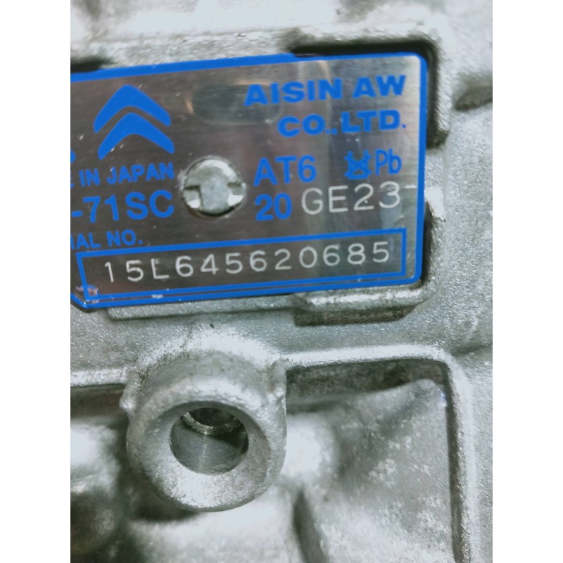 Recambio de caja cambios para citroen c4 picasso 1.6 blue-hdi fap referencia OEM IAM 20GE23 AT6 15L645620685