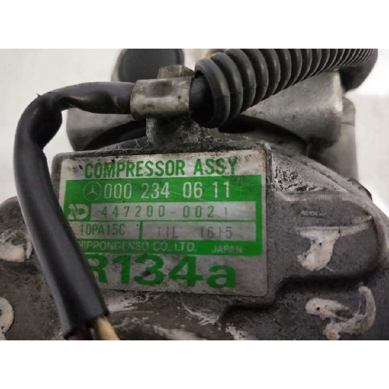 Recambio de compresor aire acondicionado para mercedes clase e (w124) coupe/cabrio referencia OEM IAM 4472800021 0002340611 10PA