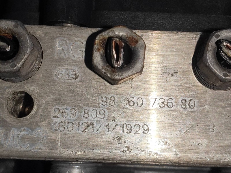 Recambio de abs para citroen c4 picasso 1.6 blue-hdi fap referencia OEM IAM 9816073680 0265255921 9816071080