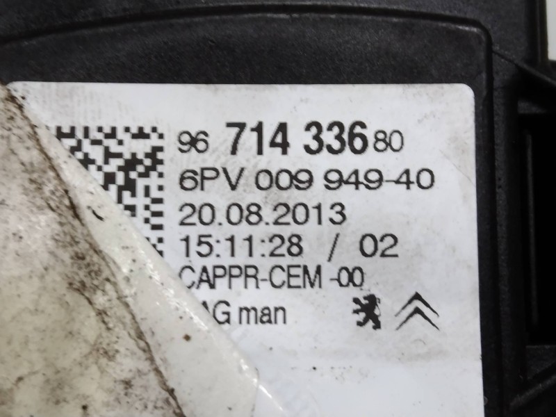 Recambio de potenciometro pedal para citroen c3 1.4 hdi referencia OEM IAM 6PV00994940 9671433680 