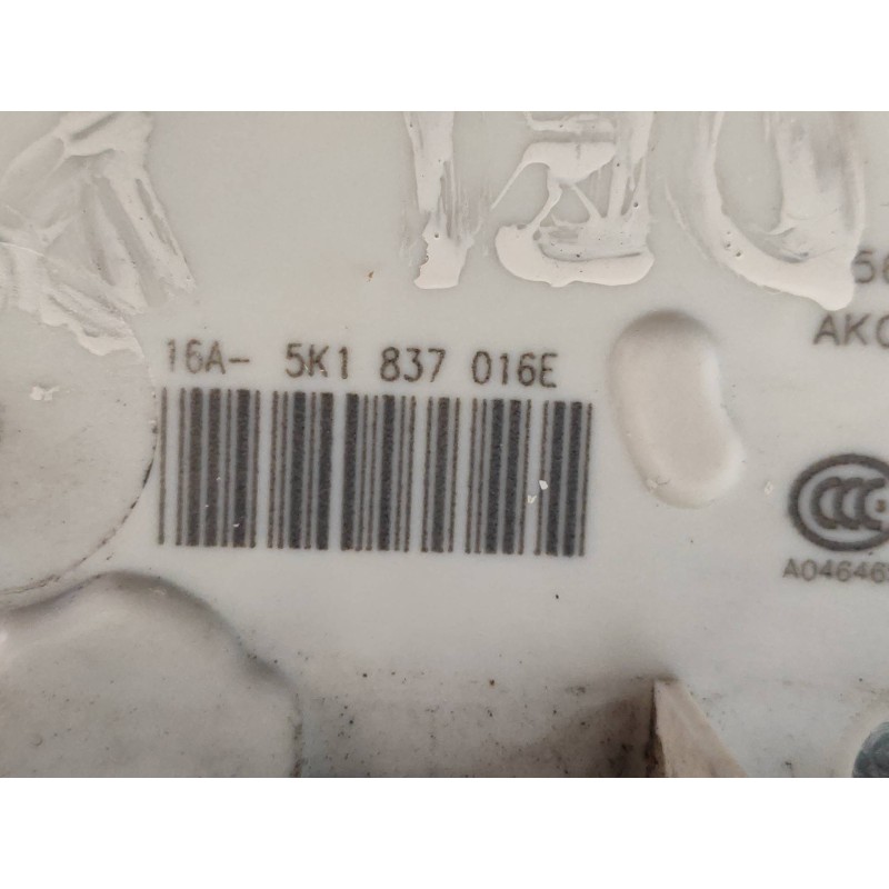 Recambio de motor cierre centralizado delantero derecho para seat leon sc (5f5) fr advanced referencia OEM IAM 16A5K1837016E 3P 